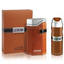 ادکلن امپر لجند قهوه ای با اسپری ۲۰۰ میل